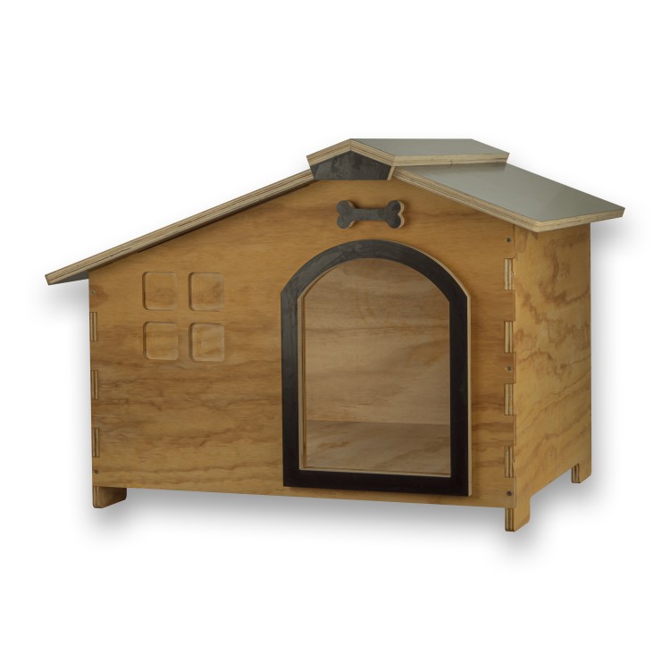 Casota de madeira Zenith Lite para cão