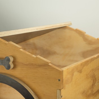 Casota de madeira Zenith Lite para cão