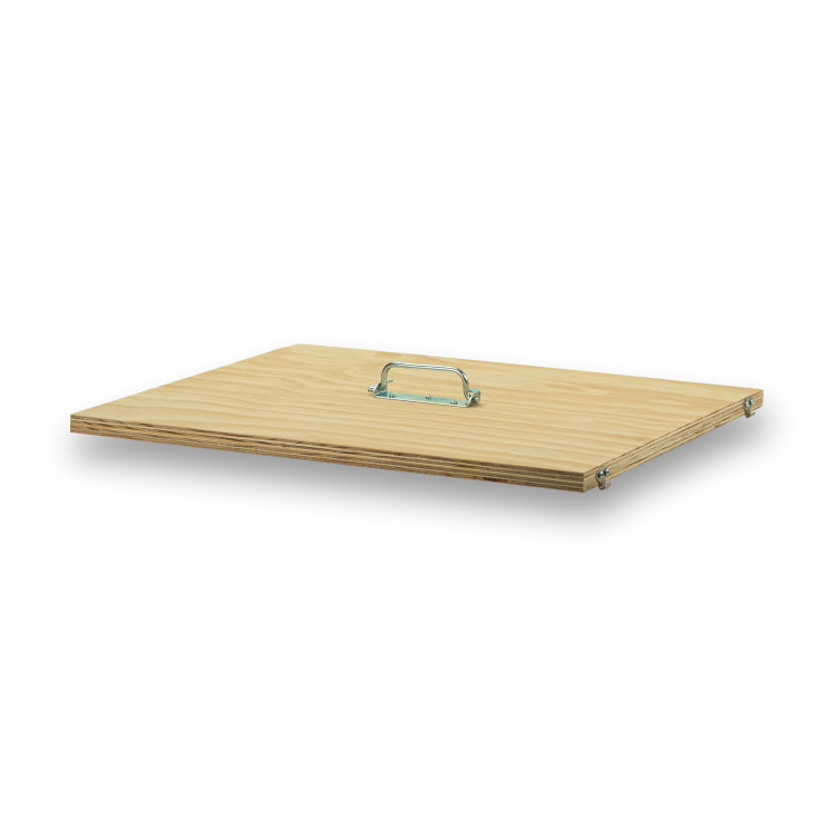 Tampa para Transportadora de madeira Pluma com 4 compartimentos para aves médio porte