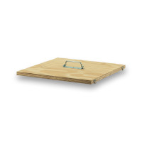 Tampa para Transportadora de madeira Pluma com 4 compartimentos para aves médio porte