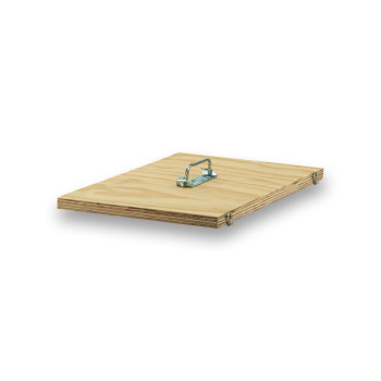 Tampa para Transportadora de madeira Pluma com 2 compartimentos para aves médio porte