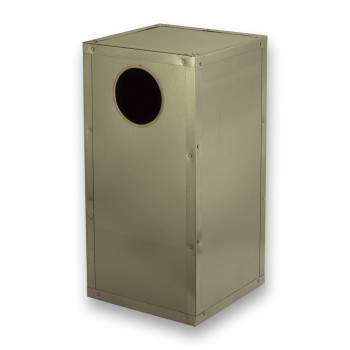 Ninho de madeira Full Metal para Papagaios Amazonas