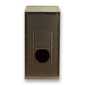 Ninho de madeira Full Metal para Papagaios Amazonas