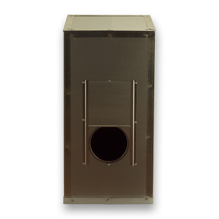 Ninho de madeira Full Metal para Papagaios Amazonas