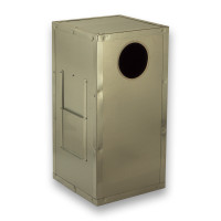Ninho de madeira Full Metal para Papagaios Amazonas
