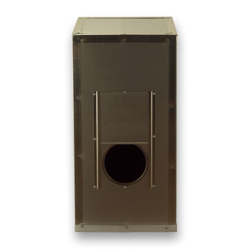 Ninho de madeira Full Metal para Papagaios Amazonas