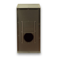Ninho de madeira Full Metal para Papagaios Amazonas