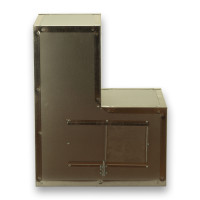 Ninho de madeira Full Metal para Papagaios Cinzentos