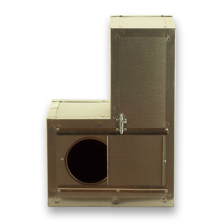 Ninho de madeira Full Metal para Poicephalus