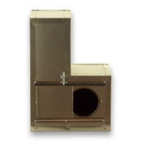 Ninho de madeira Full Metal para Poicephalus