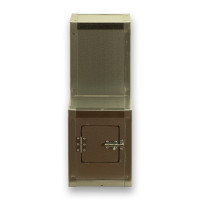 Ninho de madeira Full Metal para Poicephalus