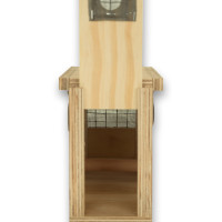 Transportadora de madeira Air Export Calm com 1 compartimento para Ring Necks