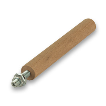 Poleiro de madeira para ninho Ø20x150 mm