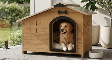 Casotas de madeira para cães: como escolher o modelo certo