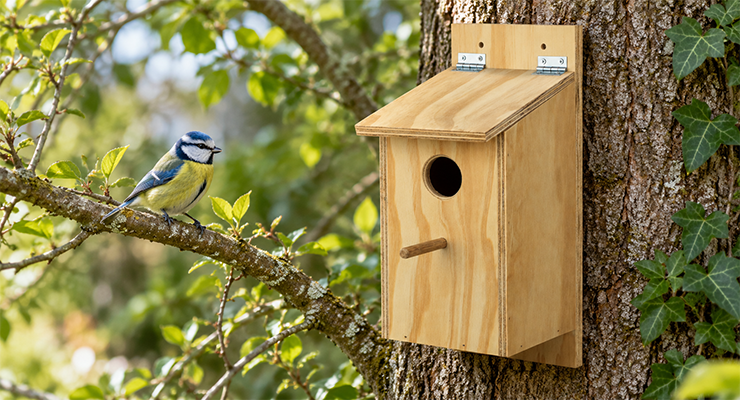 Caixas-ninho para aves selvagens: como escolher e onde instalar